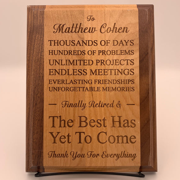 Retirement Gift