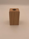 Personalized Maple Wood Paper Clip Holder | Laser Engraving Wooden Magnet Attach Clip Holder Gift | Unique Gift for Office | Desk Organizer