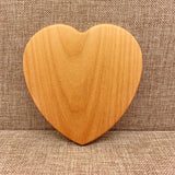 Personalized Wedding Anniversary Gift | Laser Engraved Heart Shaped 5" x 5" Maple Wooden Anniversary Gift | Unique Gift for Your Loved One