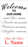 Personalized First Home Housewarming Wood Gift | Custom Laser Engraved Red Alder & Walnut Edge Plaque to New Home | House Warming Wall Decor
