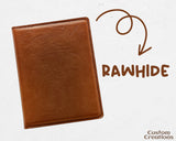 Passport Holder Leather Personalized | Laser Engraved 4 1/4" x 5 1/2" | Passport Holder for Women Men | Passport Cover for Travel Gift