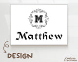 Personalized Leather Card Case Key Chain Wallet | Laserable Vegan Leather Keychain ID and Card Holder | Laser Engraved Gift to an Executive