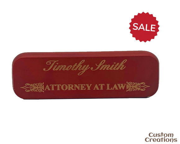 Personalized Single Pen Case with Custom Laser Engraving | Rosewood Pen Case Box Gift | Customizable Wooden Executive Office Gifts