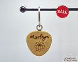 Personalized Wood Keychain with Laser Engraving | Custom Engraved Wooden Heart Shape Keychain Gifts for Home, Car, Office | Birthday Gifts