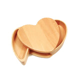 Personalized Jewelry Box | Custom Laser Engraved Maple Wood Heart-Shape Jewelry Keepsake Box | Customizable Wooden Wedding Anniversary Gift