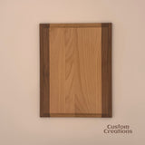 Personalized Plaque for Retirement | Custom Engraved Genuine Red Alder & Walnut Edge Plaque | Wooden Wall Decor | Retirement Milestone Gifts