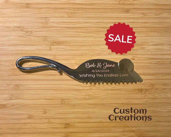 Customizable Silver Color Mouse Cheese Knife Gift | Personalized Silver Zinc Cutter Cheese-Knife | Party and Holiday Gift | Kitchen Utensil