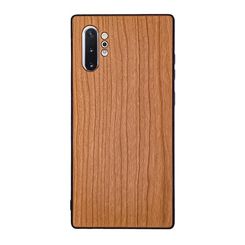 Cherry Plain Wood Case For Samsung Note 10