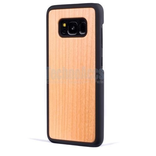 Cherry Plain Wood Case For Samsung Note 8