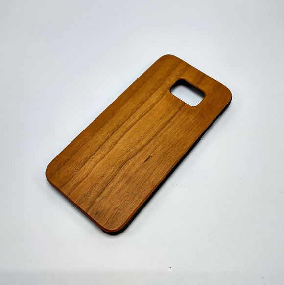 Cherry Plain Wood Phone Case for Samsung S7 EDGE