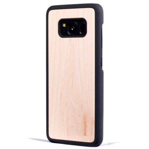 Maple Plain Wood Case For Samsung S9
