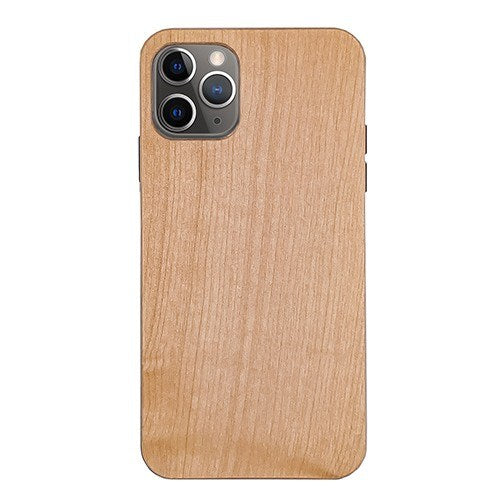 Maple Plain Wood Case For iPhone 11 Pro Max 6.5″