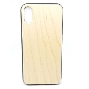 Maple Plain Wood Case For iPhone XR