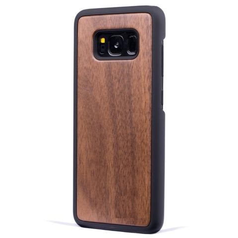 Walnut New Classic Wood Case for Samsung S8